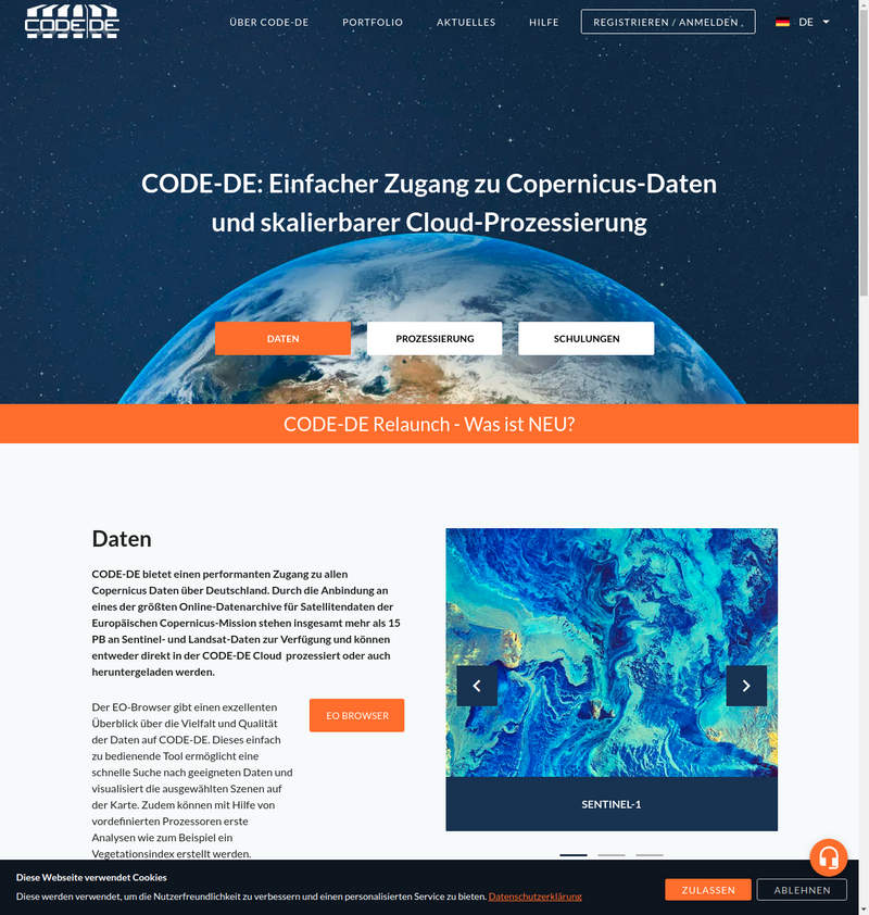 Copernicus Data & Exploitation Platform