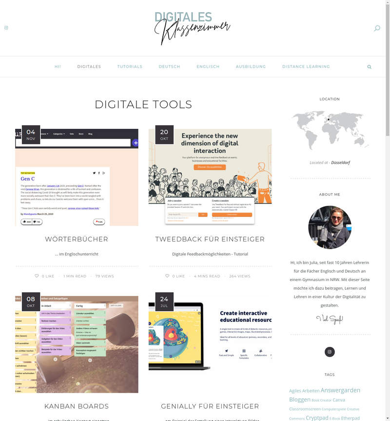 Digitales Klassenzimmer - Tools