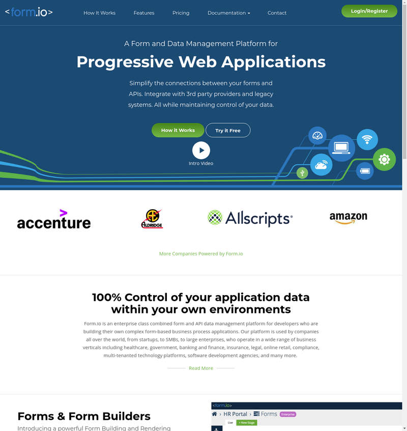 Form.io - Form and Data Management Platform