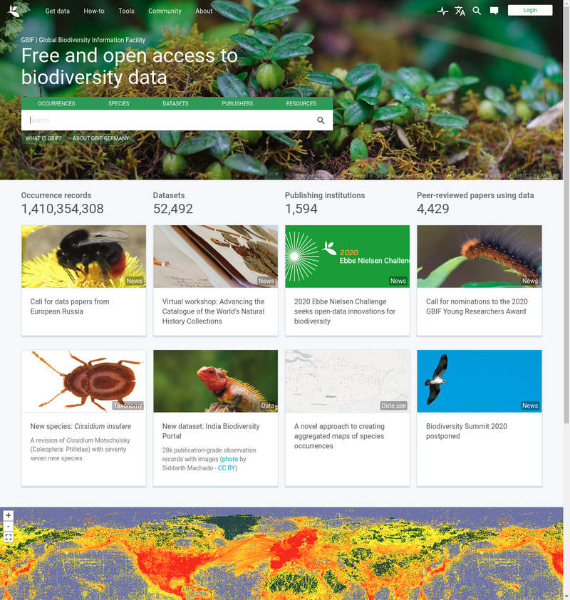 GBIF - the Global Biodiversity Information Facility