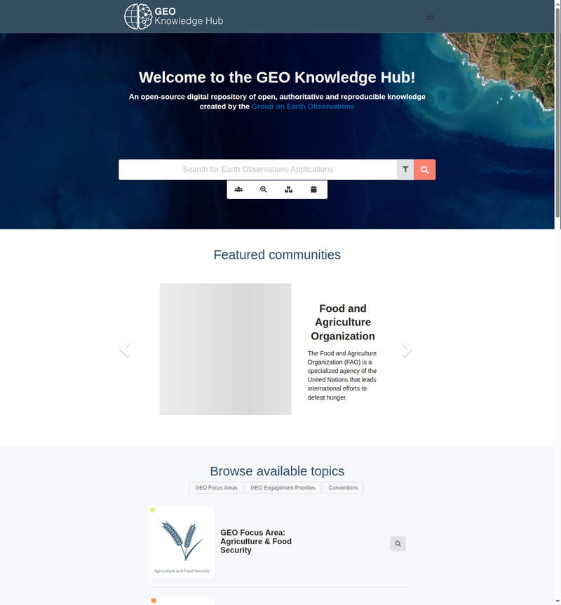 Geo Knowledge Hub