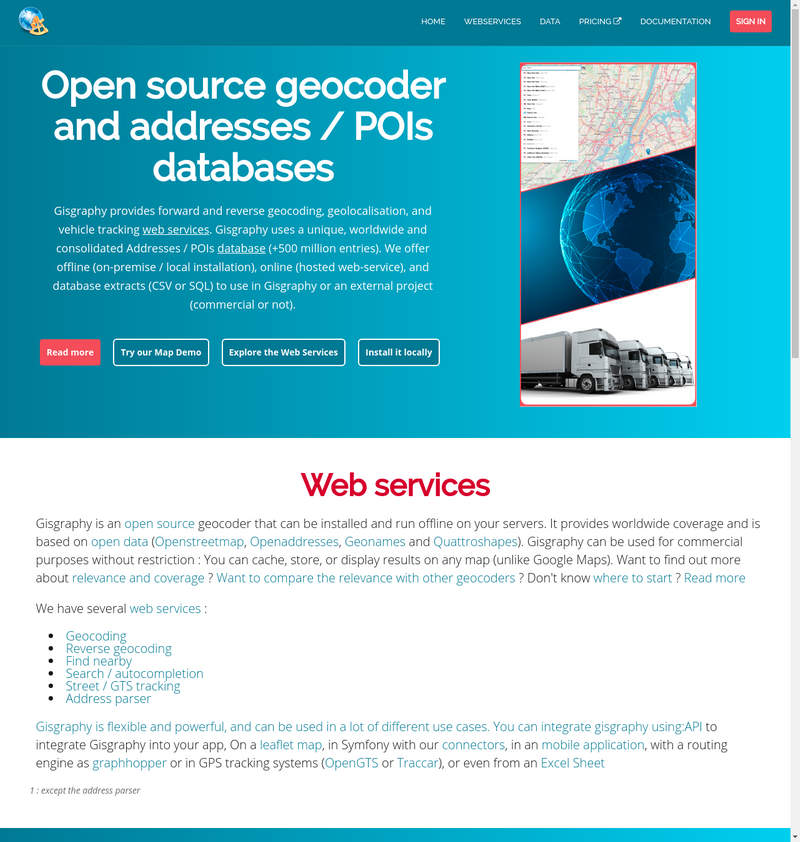 Gisgraphy Geocoder