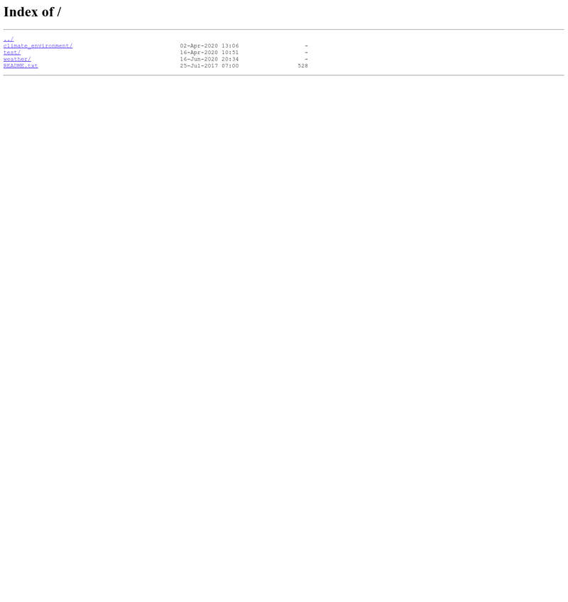 Open Data Portal des Deutschen Wetterdienstes (DWD)