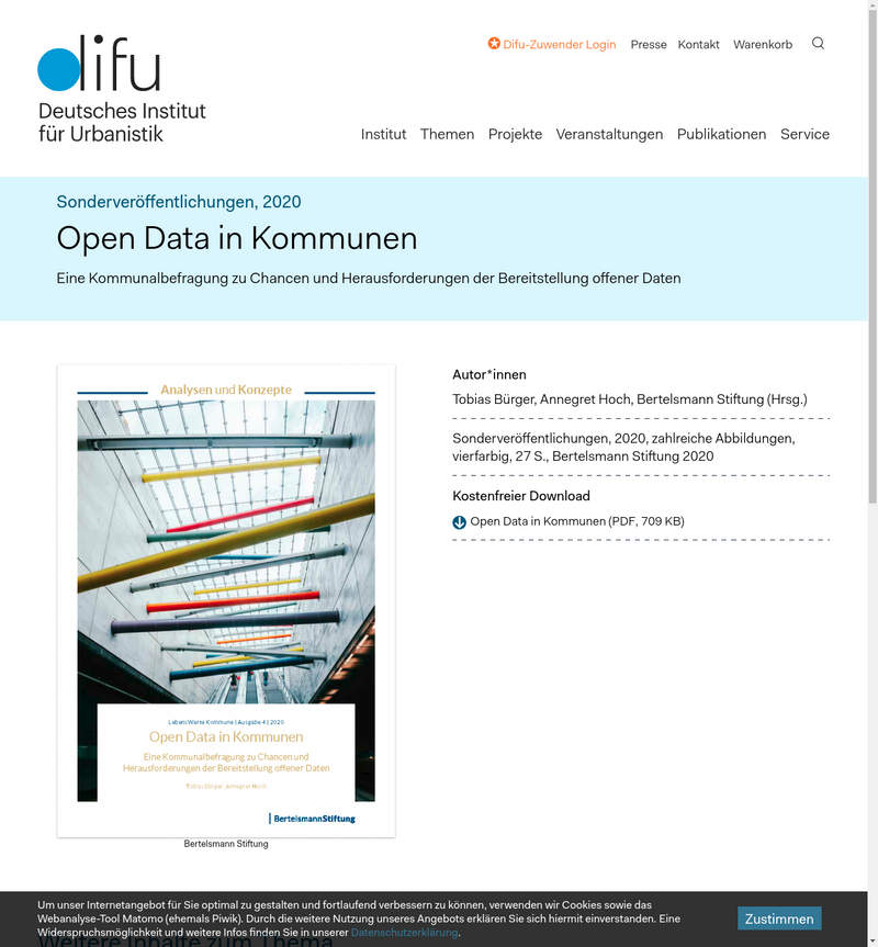 Studie: Open Data in Kommunen