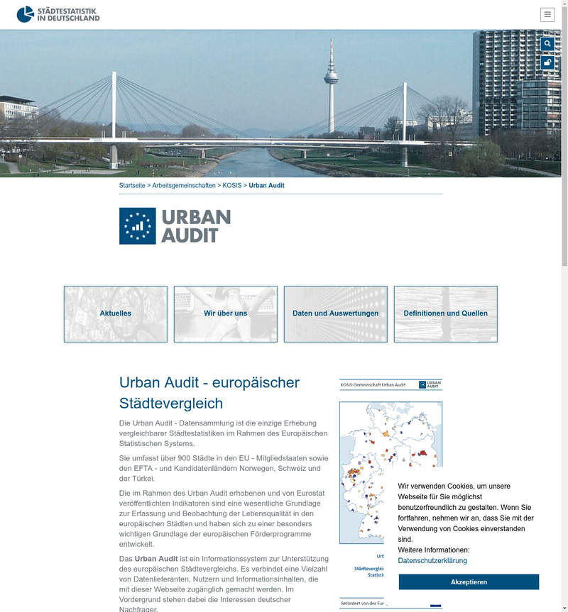 Urban Audit - europäischer Städtevergleich